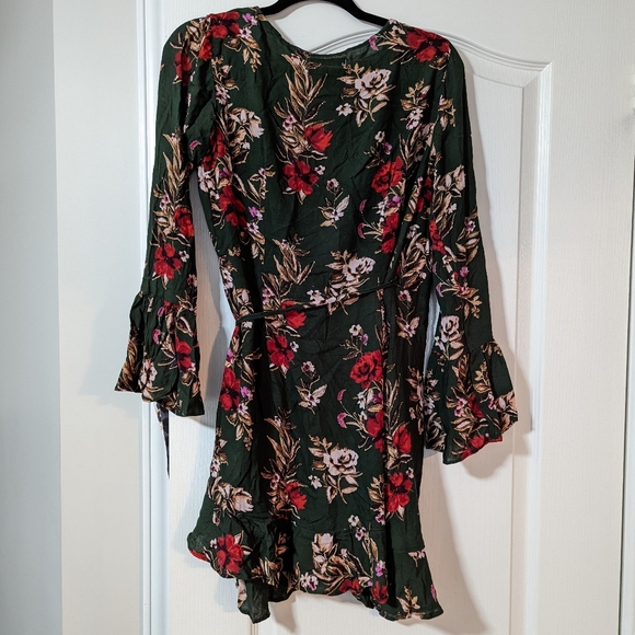 2/$40 ✨Urban Outfitters Wrap Floral Dress - Picture 3 of 7